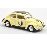 Volkswagen VW Beetle #53 Herbie Coccinelle Gialla 1:43 Scala Norev 841005