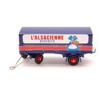 Norev NVC80452 REMORQUE BACHEE L ALSACIENNE cm 11 Modellino