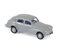 Norev- Peugeot 203 1955 Gris 1/87 Miniatura, Colore Grigio, 1/87e, 472372