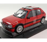 Norev Peugeot 205 GTi 1.9 PTS deco Vallelunga red 1991 1/18 184846