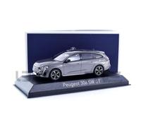 MODELLINO AUTO STATICO NOREV PEUGEOT 308 SW GT 2021 GRIGIO MODELLISMO SCALA 1:43