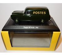 NOREV PEUGEOT 403 BREAK 1962 POSTE PTT 1/43 In Scatola Di Lusso