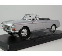 Norev Peugeot 404 cabriolet silver 1967 1/18 184835
