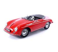 Norev Modellino auto Porsche 356 Speedster 1954 Scala 1:18 Rosso