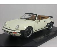 Norev Porsche 911 Turbo cabriolet 1987 Ivory 1/18 187661