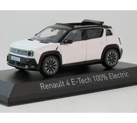 Norev Renault 4 E-Tech 100% Electric glacier white 2025 1/43 510062