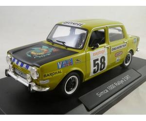 Norev Simca 1000 Rallye 2 SRT #58 acide green 1973 1/18 185699
