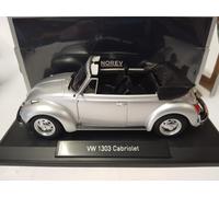 Norev Volkswagen Beetle 1303 Cabriolet silver 1973 1/18 188530