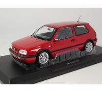 VW Golf 3 Gti 1996 Rosso Modellino Auto 1:18 Norev