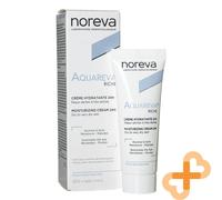 NOREVA AQUAREVA 24H Crema Viso Idratante E Nutriente Ricca 40 Ml Pelle Secca