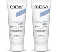 Noreva Aquareva® Crema Idratante Leggera 24H 2x40 ml Crema