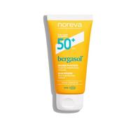 Noreva - Bergasol - Schiuma flouter SPF50+ - Alta protezione UVA, UVB, luce blu - idrata, nutre, protegge - fin dai 12 anni - Fabbricazione francese - 50 ml