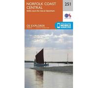 Norfolk Coast Central (Map) OS Explorer Map