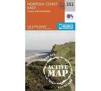 Norfolk Coast East (Map) OS Explorer Active Map