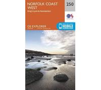 Norfolk Coast West (Map) OS Explorer Map