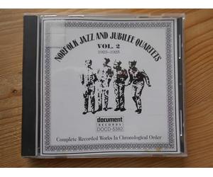 Norfolk Jazz & Jubilee Quartet - 1923 - 25, Vol. 2