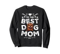 Norfolk Terrier Best Dog Mom Dogs Lovers Funny Mothers Day Felpa