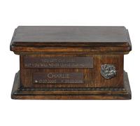 Norfolk Terrier Piccolo Urna Con Il Immagine Eines Cane Art-Dog