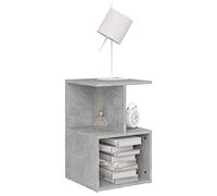 Norheim Comodino Piccolo, Comodino Cameretta, Comodini Moderno in Truciolato Grigio Calcestruzzo 35x35x55 cm