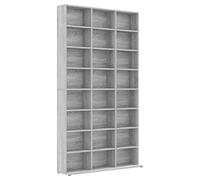 Norheim Mobile Porta CD Porta CD a Colonna Scaffale Porta CD Porta CD a Colonna da Terra Grigio Sonoma 102x23x177,5 cm in Legno Multistrato Adatto per Soggiorno