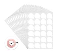 Norhogo 300 pezzi usa e getta colla per ciglia titolari pallet adesivi impermeabili carta monouso ciglia colla supporto estensione ciglia adesivi adesivi di carta per estensione ciglia