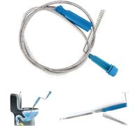 Norhogo Sonda Sturatubi 1.5M, Molla Idraulica per una Facile Pulizia, Compatibile con I Lavandini Di Doccia, Bagno e Cucina