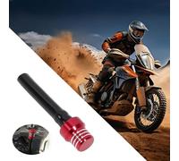 Norhogo Tappo Del Serbatoio Del Gas Tappo Del Tubo Di Sfiato Tubo, per Carburante Tubo Sfiato Motocross Tubo di Sfiato Valvola di Sfiato Universale per Serbatoio, Moto, Dirt Bke, Fuoristrada Rosso