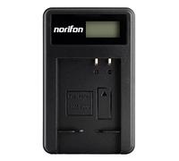 Norifon CGA-S005 LCD USB Caricatore per Panasonic Lumix DMC-FS1, DMC-FS2, DMC-FX01, DMC-FX07, DMC-FX10, DMC-FX12, DMC-FX150, DMC-FX180, DMC-FX3, DMC-FX50, DMC-FX8, DMC-FX9, DMC-LX1 Fotocamera e Altro