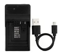 Norifon CGA-S007 USB Caricatore per Panasonic DMC-TZ11, DMC-TZ15, DMC-TZ4, DMC-TZ5, Lumix DMC-TZ1, DMC-TZ2, DMC-TZ3, DMC-TZ4K, DMC-TZ4S, DMC-TZ50 Fotocamera e Altro