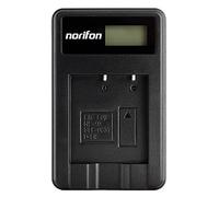 Norifon D-LI8 LCD USB Caricatore per Pentax Optio A10, A20, A30, S4i, S5i, S7, SV Fotocamera e Altro