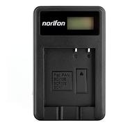 Norifon DMW-BCJ13 LCD USB Caricatore per Panasonic Lumix DMC-LX5