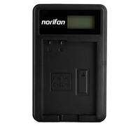 Norifon EN-EL14 LCD USB Caricatore per Nikon Coolpix P7000, Coolpix P7100, Coolpix P7700, Coolpix P7800, DSLR D3100, DSLR D3200, DSLR D5100, DSLR D5200 Fotocamera e Altro