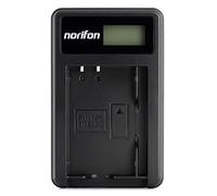 Norifon EN-EL20 LCD USB Caricatore per Nikon 1 AW1, 1 J1, 1 J2, 1 J3