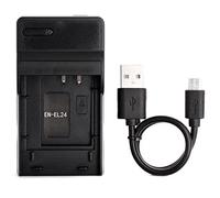 Norifon EN-EL24 USB Caricatore per Nikon 1 J5 Fotocamera e Altro