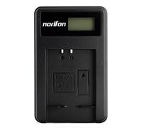 Norifon NB-11L LCD USB Caricatore per Canon IXUS 132, 150, 155, 160, 170, 275 HS, PowerShot A2300, A2500, A2600, PowerShot ELPH 110 HS, 115 IS, 130 IS, 320 HS Fotocamera e Altro