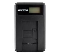 Norifon NB-12L LCD USB Caricatore per Canon Legria mini X, Mini X, PowerShot G1X Mark II, N100 Fotocamera e Altro
