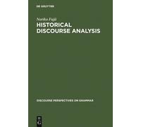 Noriko Fujii Historical Discourse Analysis (Copertina rigida)