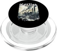 Norilsk Est. 1935 - Distopia di città vintage con skyline PopSockets PopGrip per MagSafe
