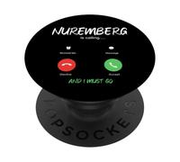 Norimberga chiama e devo andare in viaggio PopSockets PopGrip Adesivo