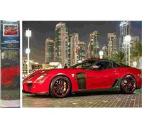 Norimpex - Puzzle Diamond Painting Červené auto 30x40cm - 1-39 Pezzi