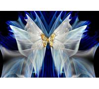 Norimpex - Puzzle Dipinto diamante: Papillon dorato 30x40 cm - 1-39 Pezzi