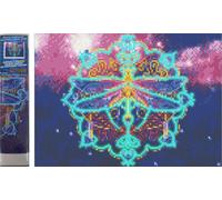 Norimpex - Puzzle Pittura Diamante Libellula 30x40cm - 1-39 Pezzi