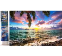 Norimpex - Puzzle Quadro diamant: Tramonto in paradiso 30x40cm - 1-39 Pezzi