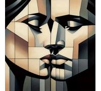 Norimpex - Puzzle Quadro Diamant: Volti cubisti 30x40cm - 1-39 Pezzi