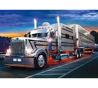 Norimpex - Puzzle Quadro diamante: Camion argento 30x40cm - 1-39 Pezzi