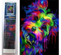 Norimpex - Puzzle Quadro diamante: Yorkshire terrier 30x40cm - 1-39 Pezzi