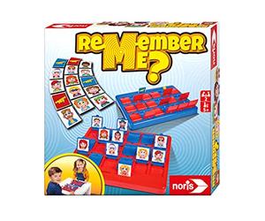 Noris 606064477 Remember me - il divertente gioco d'azzardo con 18 diversi personaggi, gioco interrogativo per 2 giocatori dai 5 anni in su