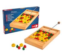 Noris 606101929 Deluxe Dischi Mikado - Il classico gioco leggermente diverso per bambini dai 6 anni in su, con materiale da gioco in legno