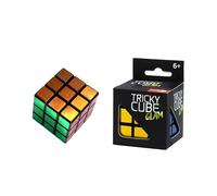Noris Tricky Cube Glam, il classico per promuovere il pensiero spaziale, per bambini dai 6 anni in su, Colore metallic, 606132065