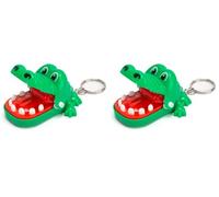 noris 606132081 Mini Coccodrillo pungente, Gioco di abilità per Bambini dai 3 Anni in su (Confezione da 2)